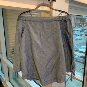 Free People Chambray Tunic